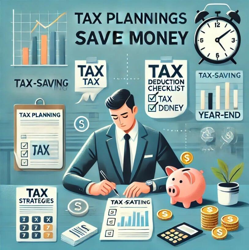 Tax Planning Strategies to Save Money Before the Financial Year Ends